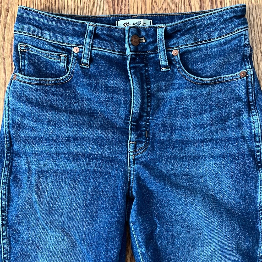 Madewell Curvy High-Rise Skinny Jeans Size 28 Petites